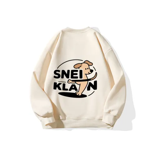 SNEIKLAU Бежевый Унисекс Свитшоты