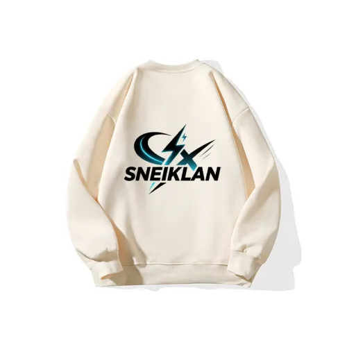 SNEIKLAU Бежевый Унисекс Свитшоты
