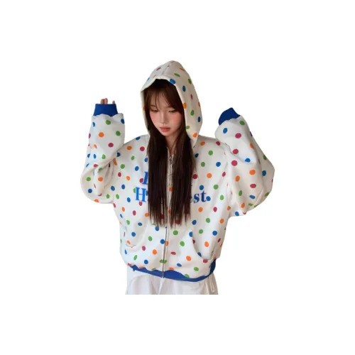 Белый Женский Свитшот