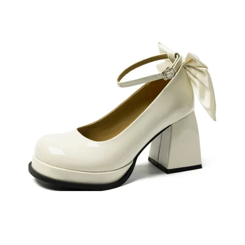 LABON PETER Грубый каблук Туфли Мэри Джейн Женские