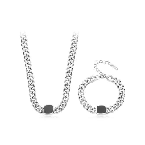 Inkopper Титановые стальные ожерелья унисекс