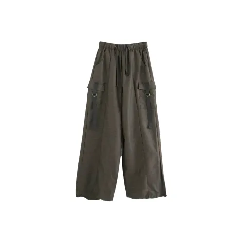 LOWEAR Ремень Кольцо Cargo Maxi Брюки Брюки карго Женские