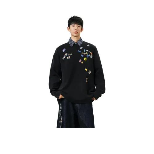 AOPAISHARK Выстиранный Черный Унисекс T-рубашки