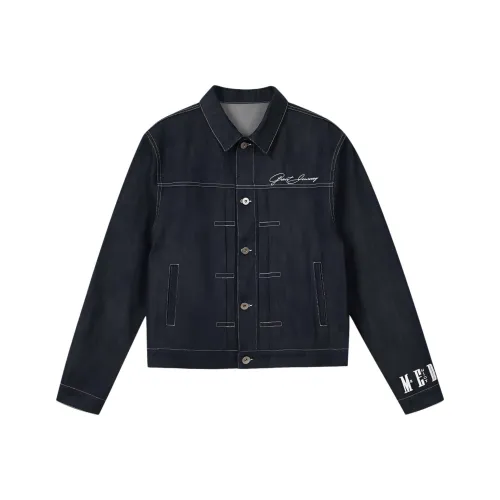 MR.ENJOYDA MONEY Синий Унисекс Джинсовые куртки