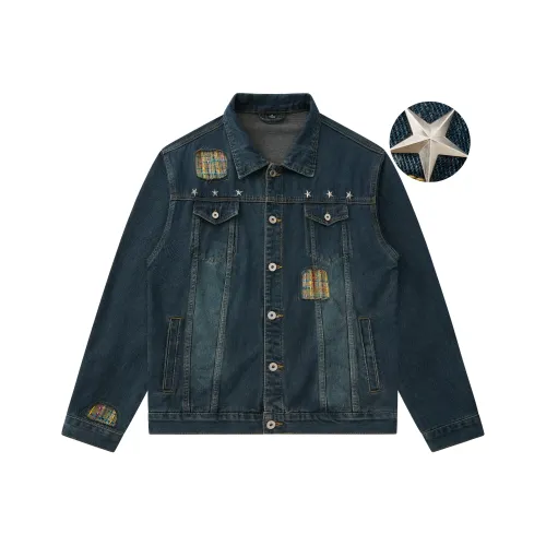 88RISING Ностальгический зеленый унисекс джинсовые куртки