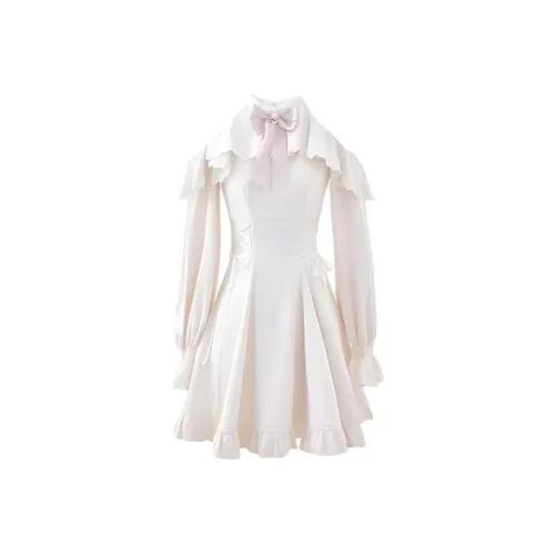 TIBINB Длинное платье с длинными рукавами женское