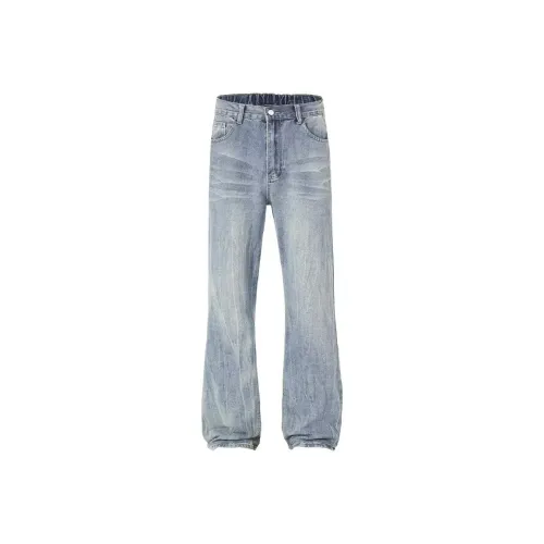 UPWARD LAB Blue Unisex Jeans