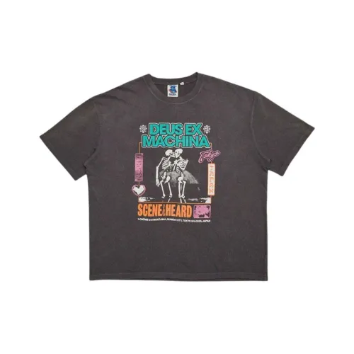 Deus Ex Machina Серый Коричневый Мужская T-Рубашка