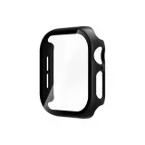 Черный [Улучшенный - сенсорный - интегрированный закаленное стекло чехол]