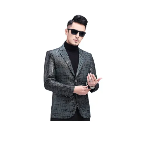 SLLAVIF Мужские кожаные куртки