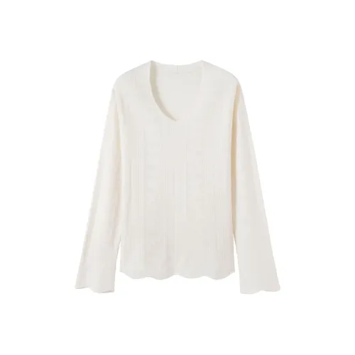 DX.DAXI Ecru Женская Трикотажная