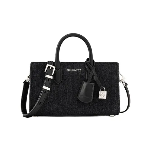 MICHAEL KORS Scarlett Хлопок Сумка через плечо Сумка Мини Женская Угольно-серый