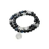 Коллекционная монета Multi-Wrap Stacking Браслет с бусинами