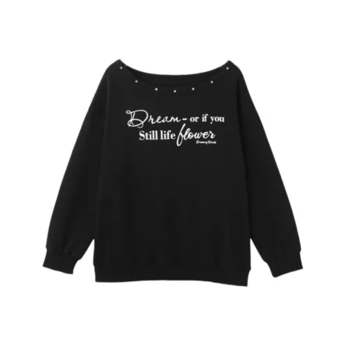 IUNOP Принт Горячая девушка Loose Плечо Дизайн Топ Женские