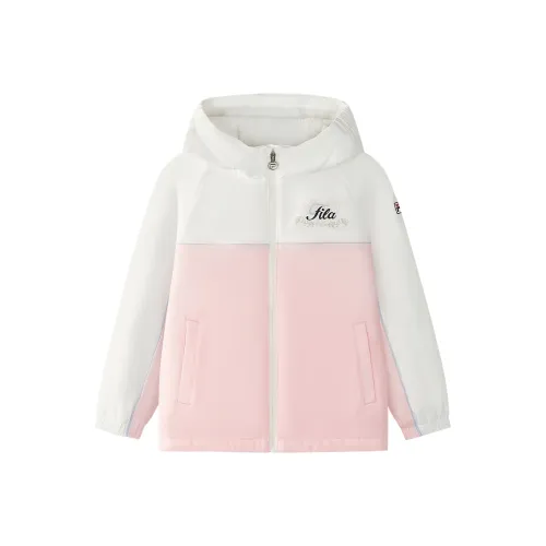 FILA Performance Облачно-белые Детские Куртки