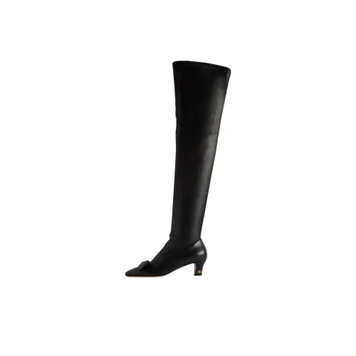 Valentino BOWOW Over The Knee Boots 4,5cm Женские Черные