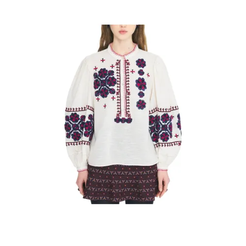 ANTIK BATIK Белые Женские Рубашки