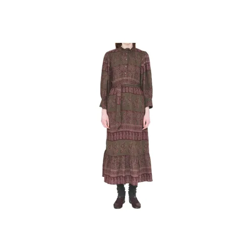ANTIK BATIK Длинное платье с длинными рукавами женское