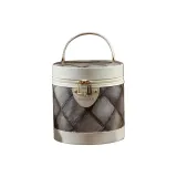 Большой абрикосовый ромб узор, многоцветный (18*17*19 см)