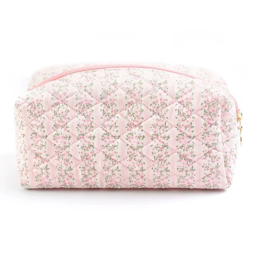 Love Of Wormwood Хлопковая ткань Маленький Цветочный Косметичка Большая емкость Хранение Заколка для волос On Хлопок Путешественная сумка