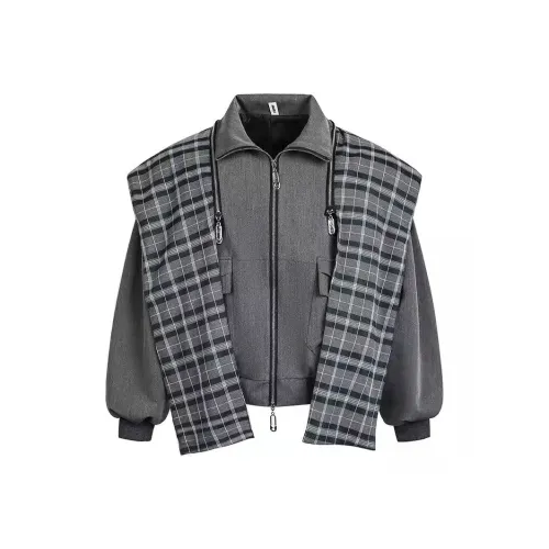 THE AIER Серый Унисекс Куртки