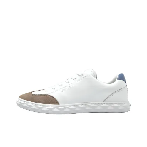 Jimmy Choo Diamond Light Flex M Низкие Кроссовки для скейтбординга Мужские Белые