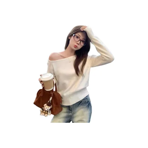 PZHK Белый топ Женский трикотаж