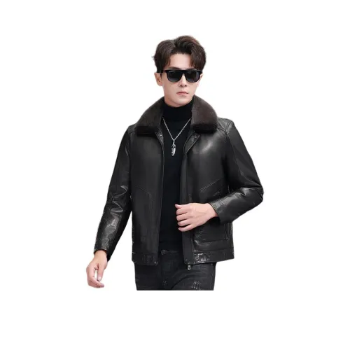 KAISER Натуральная кожа куртка унисекс