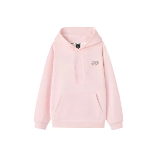 Skechers Свитшот Унисекс Серый Розовый 01NX