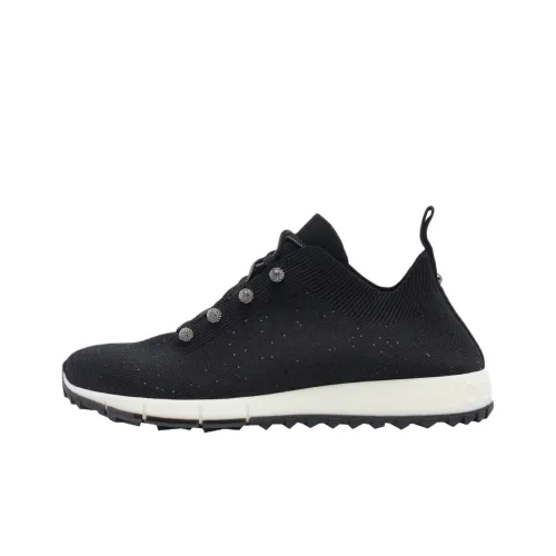 Jimmy Choo Veles Низкий Топ Повседневная Обувь Женская Черная