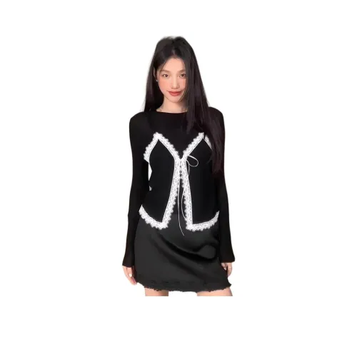 PZHK Черный Женский Трикотаж