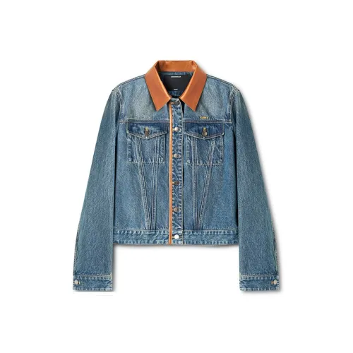 NAWS Прусский синий Женские Джинсовые куртки