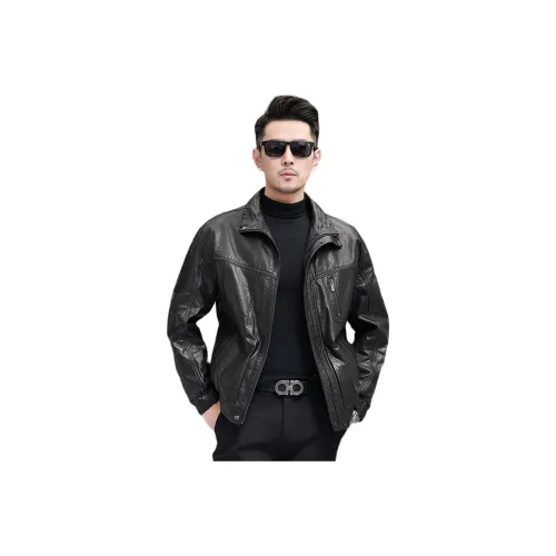 KAISER Натуральная кожа куртка унисекс