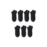 [7 упаковок/100% хлопок, устойчивый к запахам] 7 упаковок черного