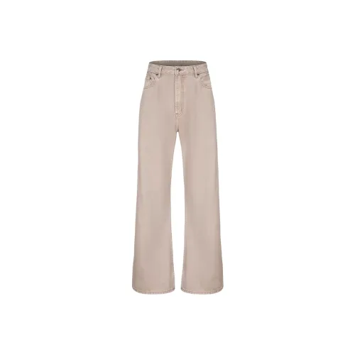 ROCKSTEADY Light Brown Men's Jeans ROCKSTEADY Светло-коричневые мужские джинсы