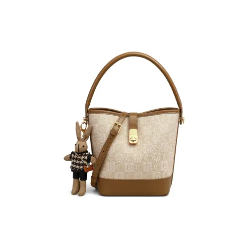 C°BANNER Сумка из синтетической кожи ведрообразной формы через плечо сумка среднего размера женская абрикосового цвета