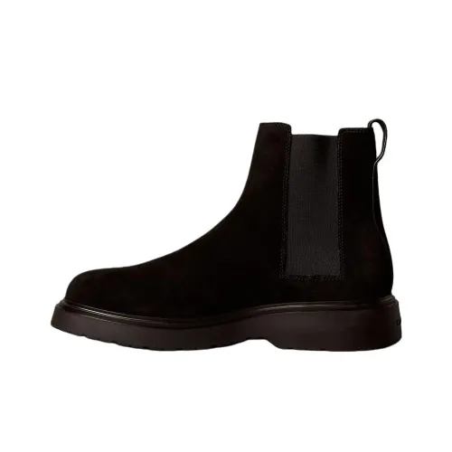 CALVIN KLEIN Короткий Челси 4,3 см Мужской Черный