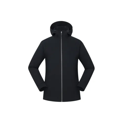 LANBU Чисто Черный 2001LB Унисекс Куртки