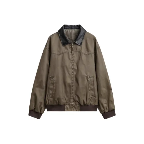 FOSS PHIL Коричневый Кофейный Мужские Куртки