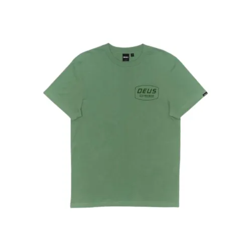Deus Ex Machina Зеленая Мужская Футболка