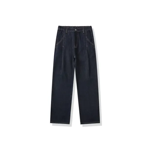 Azvk HDBL 8615 Темно-синий Синий Мужские Джинсы