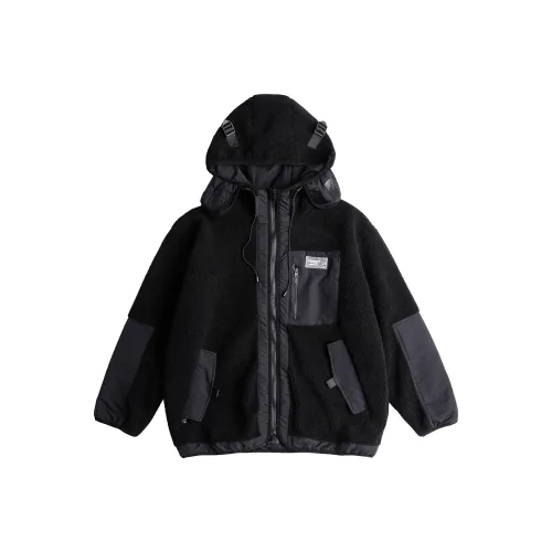 AOGZ Черный Унисекс Бархатные Куртки