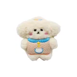 Бежевый щенок (высота примерно 9,5 см)