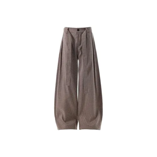 KAIZZGAO Коричневый Мужской Повседневный Брюки