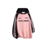 Розовый и черный рукава.