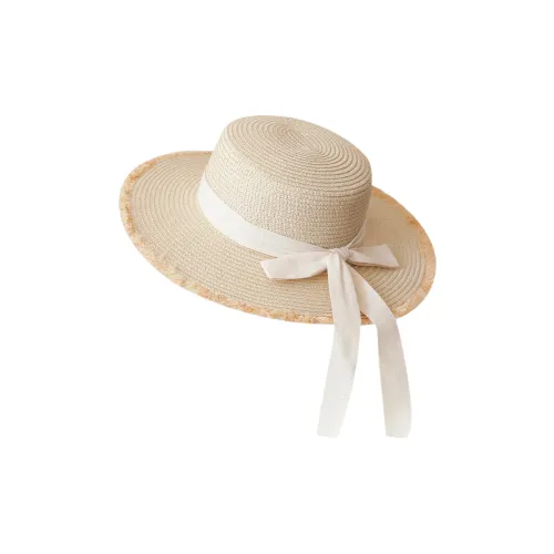 Uncle Stubble Ткани из соломы капюшоны и плюшевые шапки Женские