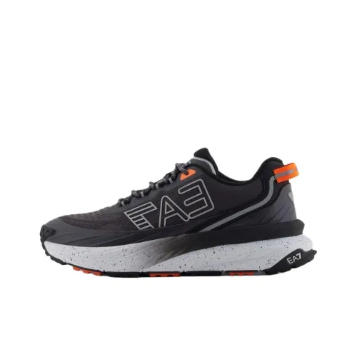 EMPORIO ARMANI EA7 CRUSHER Sonic Trail Низкий Топ Повседневная Обувь Унисекс Черный