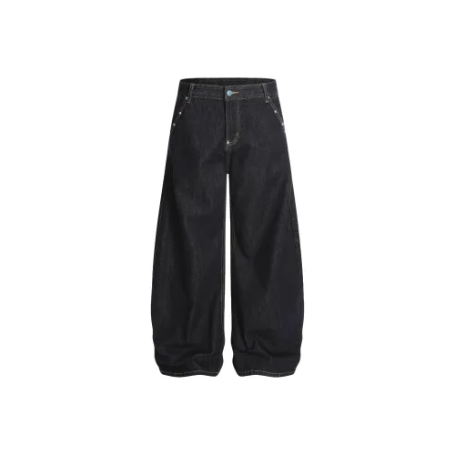 ENPofficial Весна And Осенний Джинсы Стильный Свободный крой Универсальные Брюки Унисекс