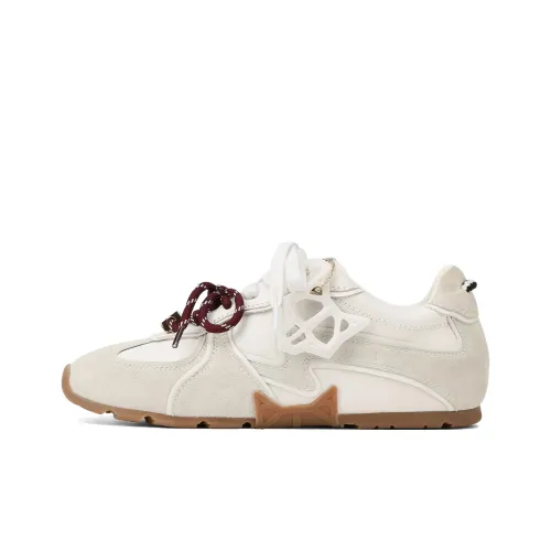 Naked Wolfe Adored Белый Замша Низкий Топ Повседневная Обувь Женская