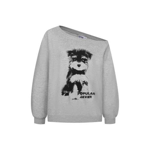 4EVER LAB Фотиния Серый Женский Свитшот